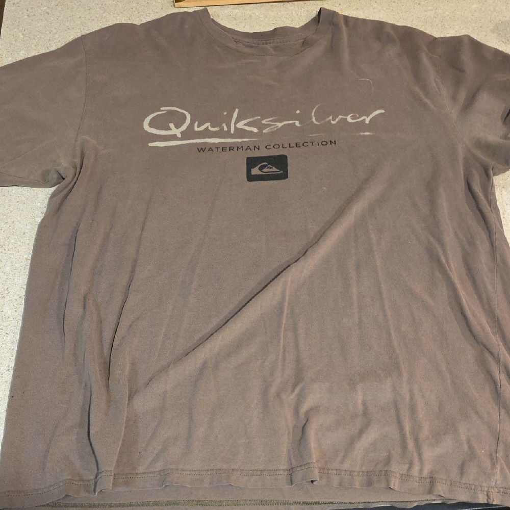 Quiksilver Waterman Collection Brown Tee